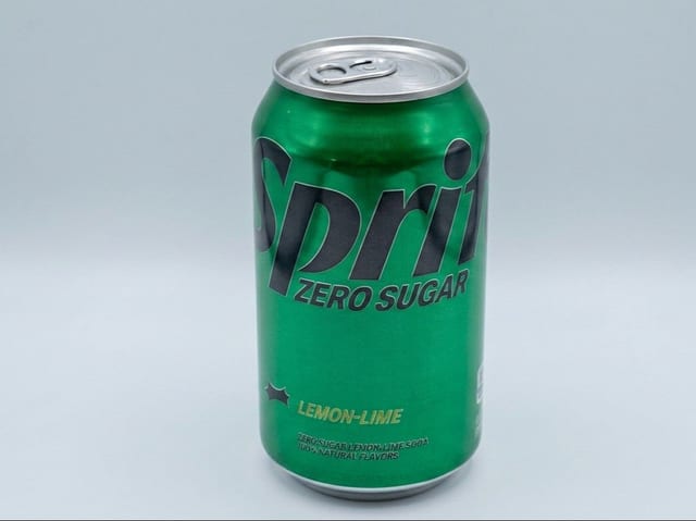 Can Soda Sprite Zero.