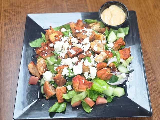 Shawarma Chicken Salad Bowl STORE SPECIAL.