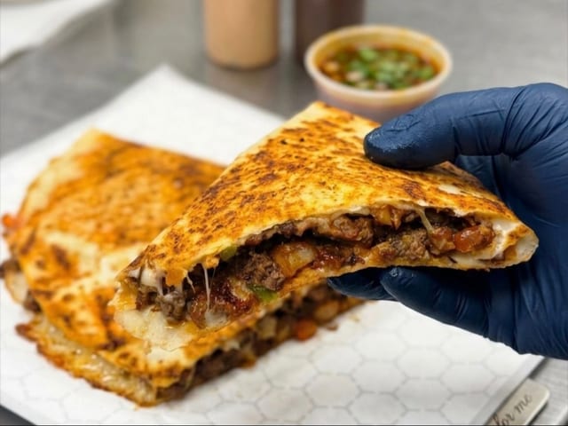 Grilled Chicken Quesadilla.