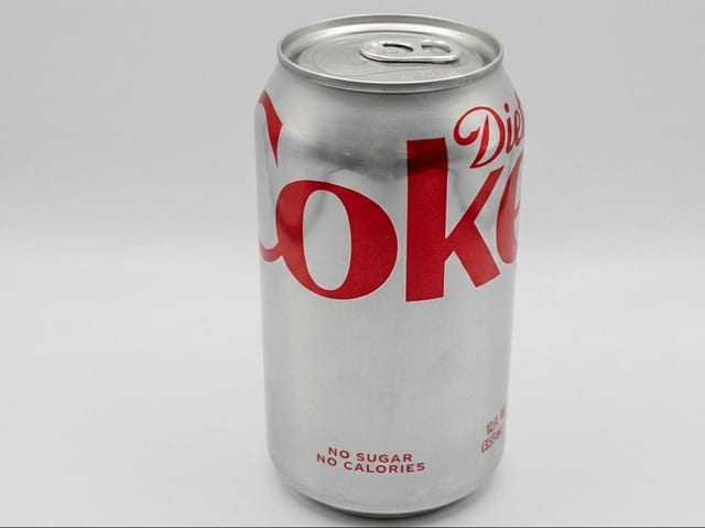 Can Soda Diet Coke.