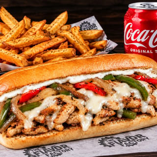 Factory Beef Cheesesteak Combo