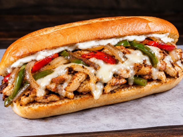 Factory Beef Cheesesteak.