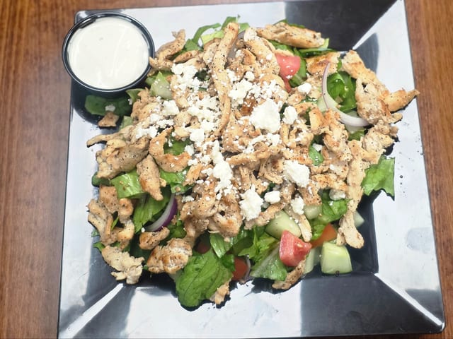 Grilled Chicken Salad Bowl.