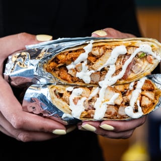 Shawarma Chicken Wrap Combo
