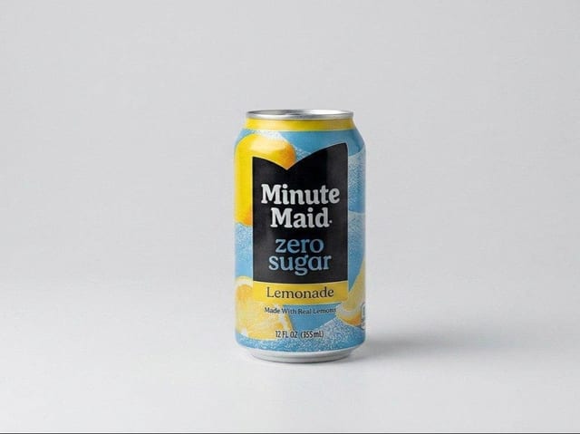 Lemonade Zero Sugar Minute Maid 12oz.