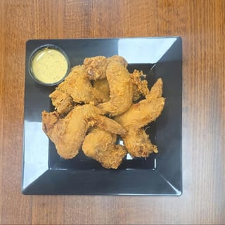 Lemon Pepper Crush Whole Wings (6pcs)