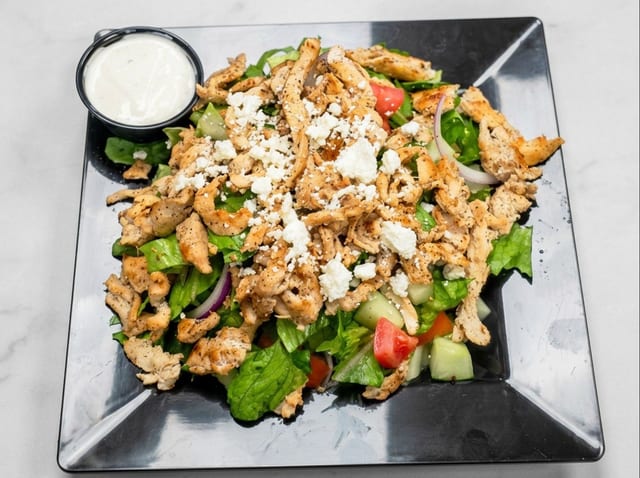 Grilled Chicken Salad Bowl.