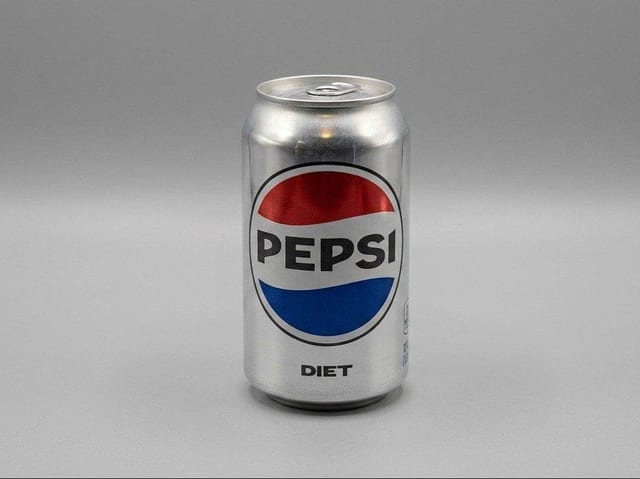 Diet Pepsi Can.